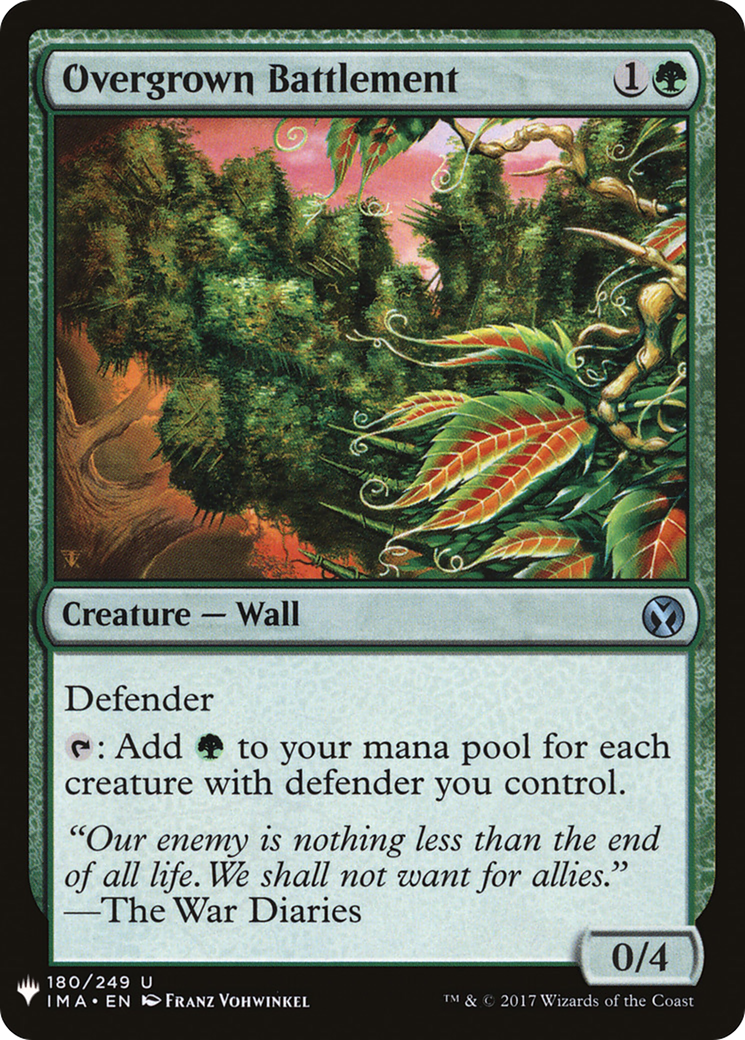 Overgrown Battlement (MB1-1286) - Mystery Booster