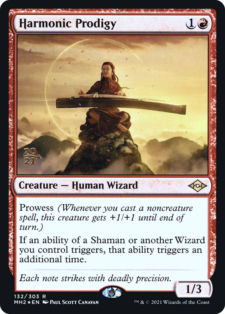 Harmonic Prodigy (PMH2-132S) - Modern Horizons 2 Promos Foil