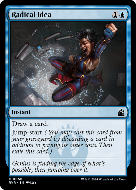 Radical Idea (RVR-058) - Ravnica Remastered - Premium MTG Single from Wizards of the Coast - Just $0.25! Shop now at Game Crave Tournament Store