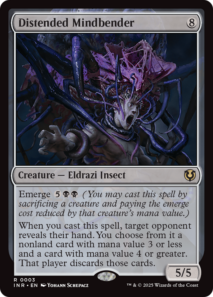 Distended Mindbender (-003) - Innistrad Remastered - Premium MTG Single from Wizards of the Coast - Just $0.25! Shop now at Game Crave Tournament Store