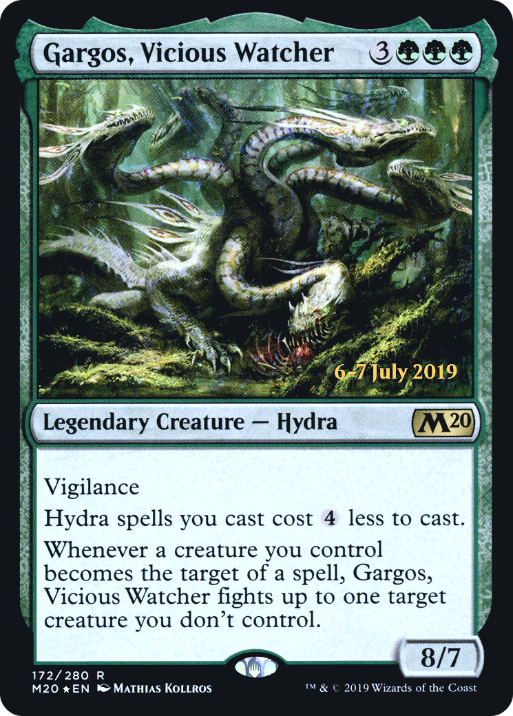 Gargos, Vicious Watcher (PM20-172S) - Core Set 2020 Promos Foil