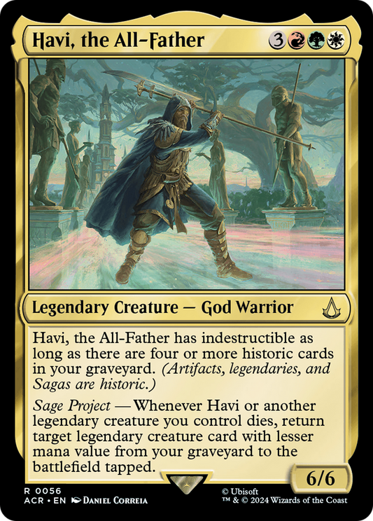 Havi, the All-Father (ACR-056) - Assassin's Creed - Premium MTG Single from Wizards of the Coast - Just $0.26! Shop now at Game Crave Tournament Store
