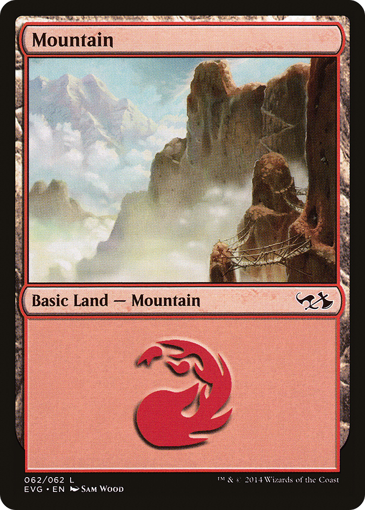 Mountain (EVG-062) - Duel Decks Anthology: Elves vs. Goblins