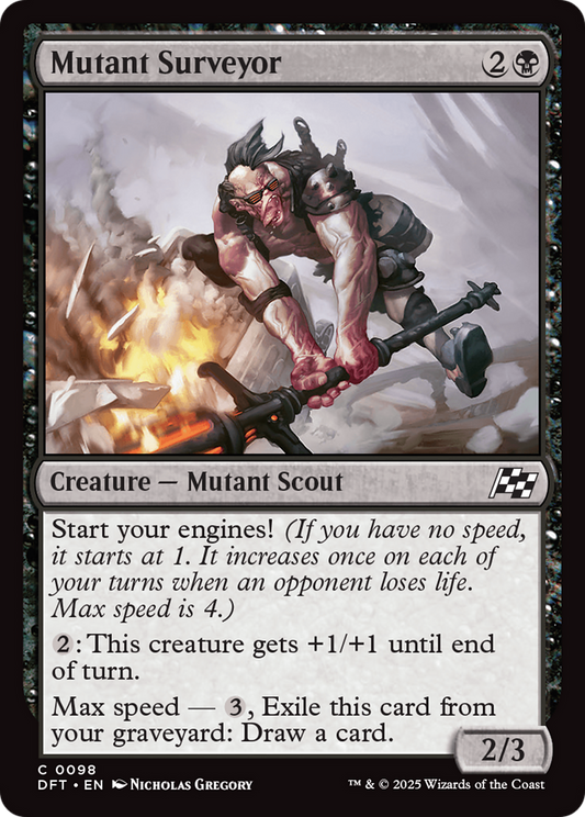 Mutant Surveyor (DFT-098) - Aetherdrift - Premium MTG Single from Wizards of the Coast - Just $0.08! Shop now at Game Crave Tournament Store