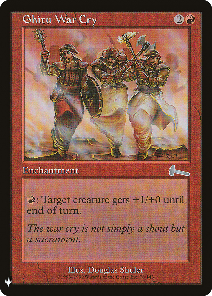 Ghitu War Cry (MB1-948) - Mystery Booster