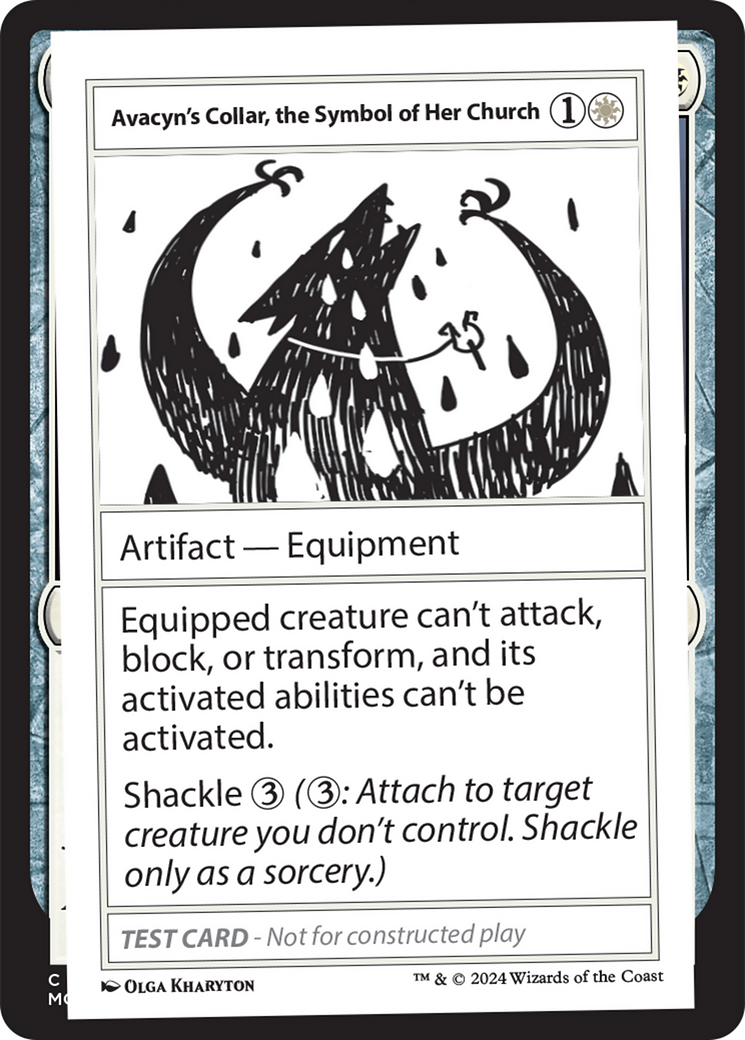 Avacyn's Collar, the Symbol of Her Church (MB2-273) - Mystery Booster 2 - Premium MTG Single from Wizards of the Coast - Just $0.25! Shop now at Game Crave Tournament Store