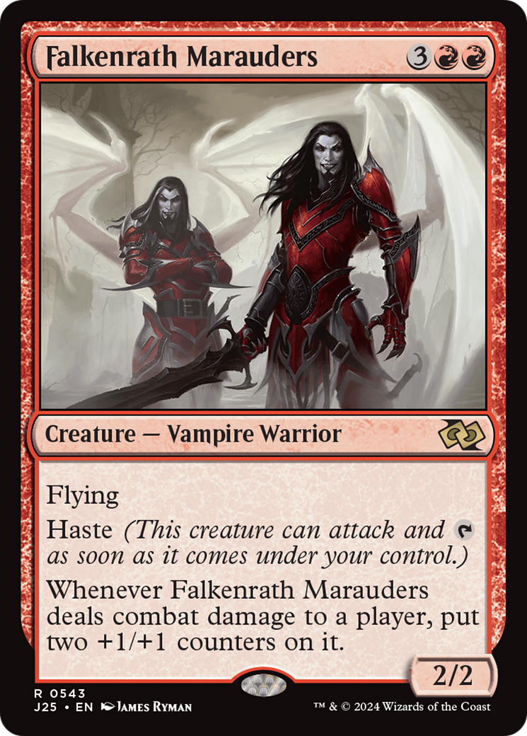 Falkenrath Marauders (J25-543) - Foundations Jumpstart - Premium MTG Single from Wizards of the Coast - Just $0.25! Shop now at Game Crave Tournament Store