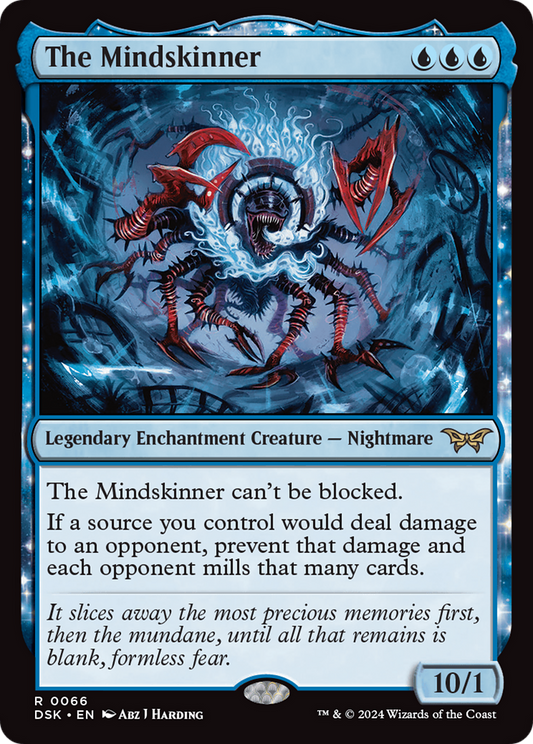 The Mindskinner (DSK-066) - Duskmourn: House of Horror: (nyxtouched) - Premium MTG Single from Wizards of the Coast - Just $1.02! Shop now at Game Crave Tournament Store
