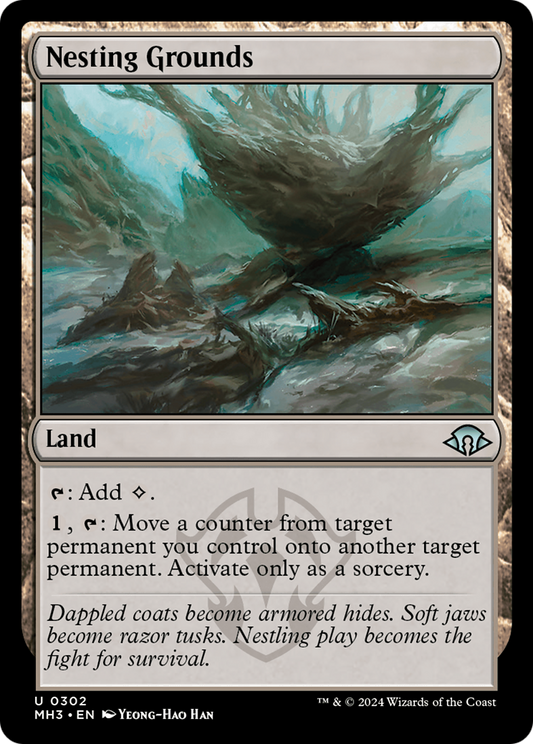 Nesting Grounds (MH3-302) - Modern Horizons 3 - Premium MTG Single from Wizards of the Coast - Just $0.25! Shop now at Game Crave Tournament Store
