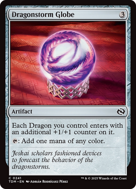 Dragonstorm Globe (TDM-241) - Tarkir: Dragonstorm Foil - Premium MTG Single from Wizards of the Coast - Just $0.08! Shop now at Game Crave Tournament Store