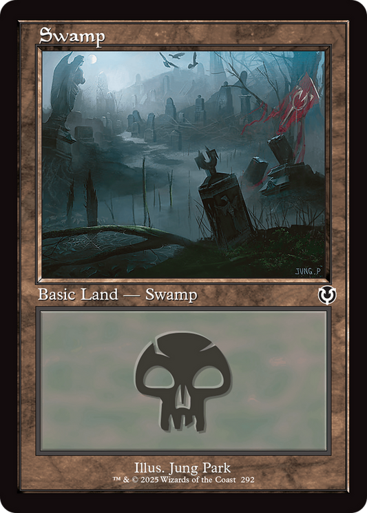 Swamp (292) (Retro Frame) (-292) - Innistrad Remastered Foil - Premium MTG Single from Wizards of the Coast - Just $0.45! Shop now at Game Crave Tournament Store
