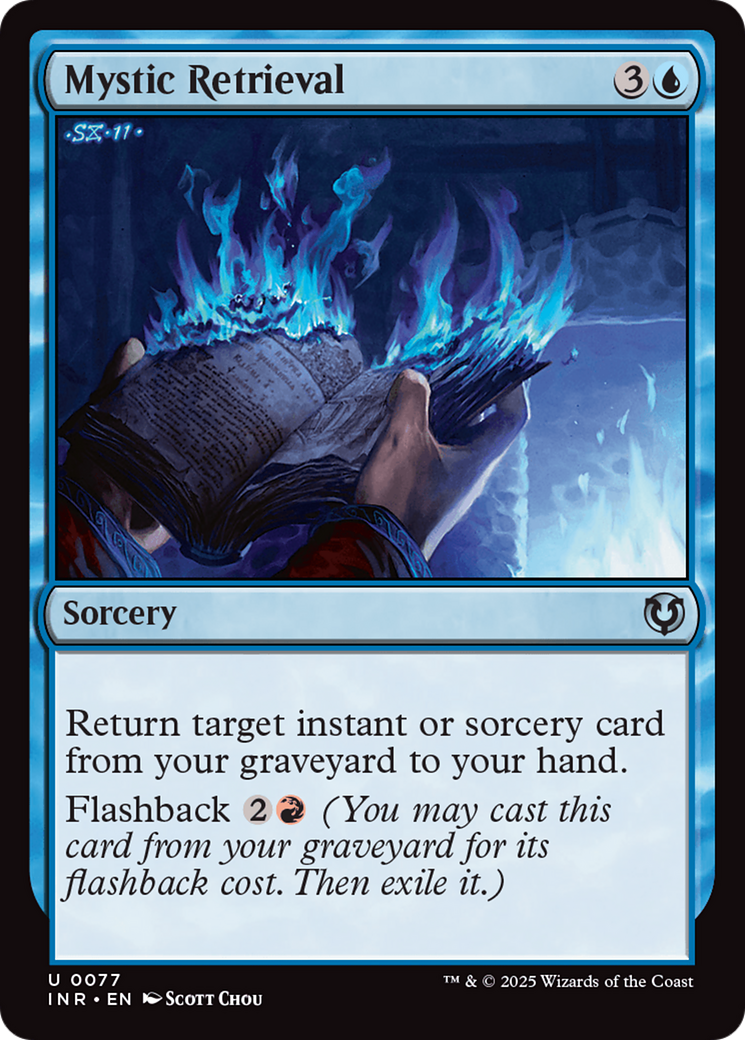 Mystic Retrieval (-077) - Innistrad Remastered - Premium MTG Single from Wizards of the Coast - Just $0.25! Shop now at Game Crave Tournament Store