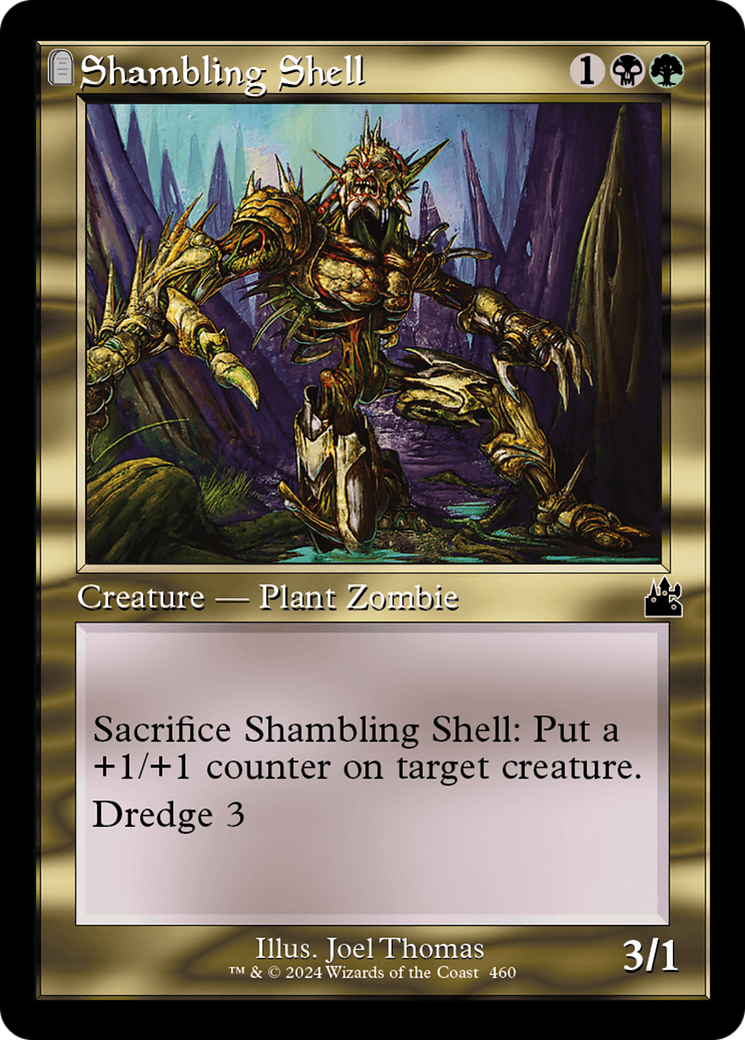 Shambling Shell (RVR-460) - Ravnica Remastered: (tombstone) - Premium MTG Single from Wizards of the Coast - Just $0.25! Shop now at Game Crave Tournament Store