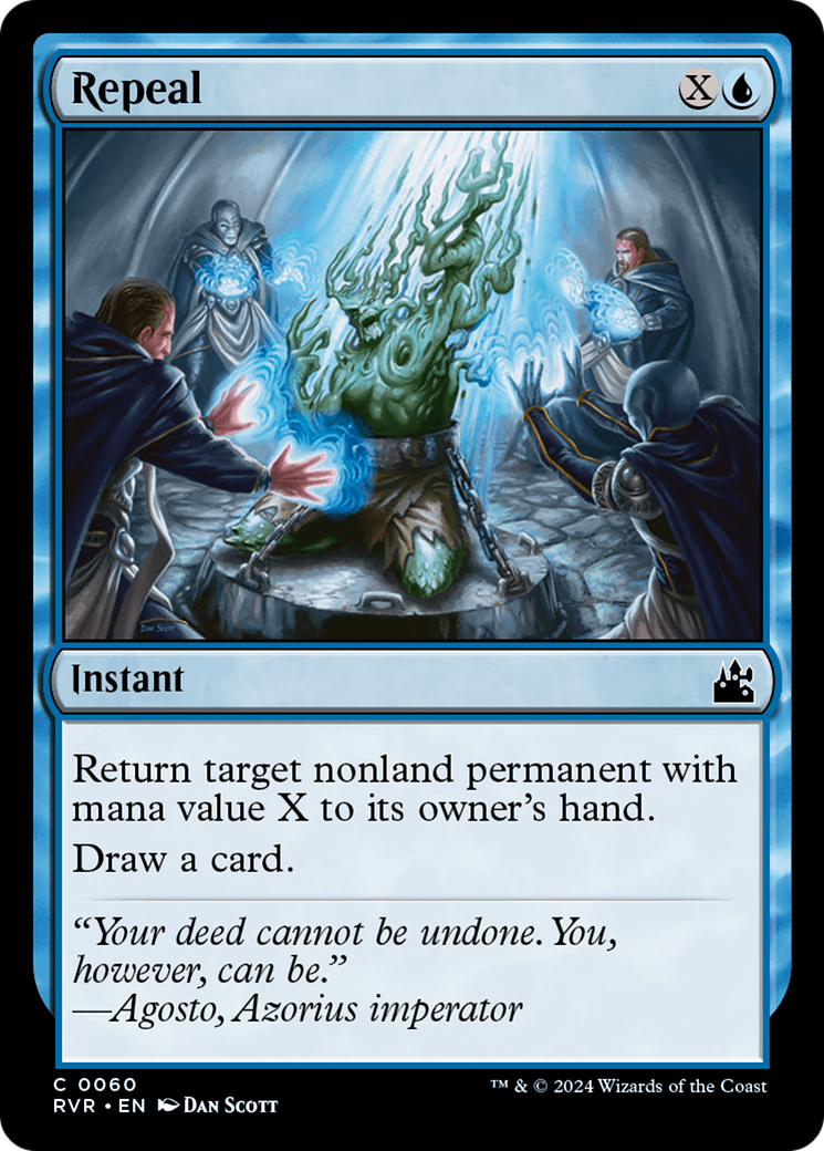 Repeal (RVR-060) - Ravnica Remastered - Premium MTG Single from Wizards of the Coast - Just $0.25! Shop now at Game Crave Tournament Store
