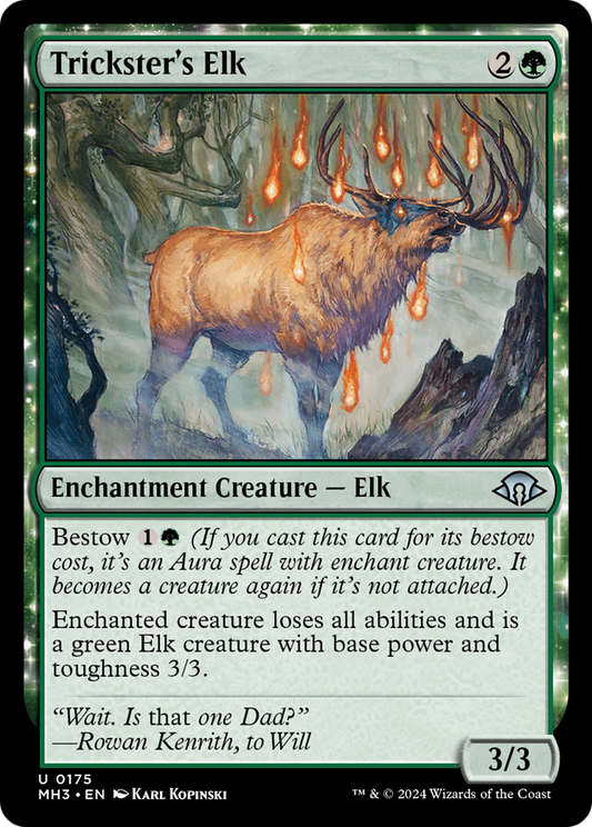 Trickster's Elk (MH3-175) - Modern Horizons 3 - Premium MTG Single from Wizards of the Coast - Just $0.25! Shop now at Game Crave Tournament Store