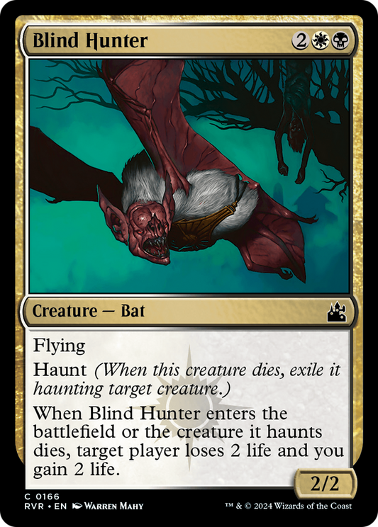 Blind Hunter (RVR-166) - Ravnica Remastered - Premium MTG Single from Wizards of the Coast - Just $0.25! Shop now at Game Crave Tournament Store