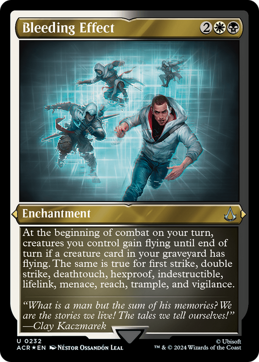 Bleeding Effect (ACR-232) - Assassin's Creed Etched Foil - Premium MTG Single from Wizards of the Coast - Just $0.96! Shop now at Game Crave Tournament Store