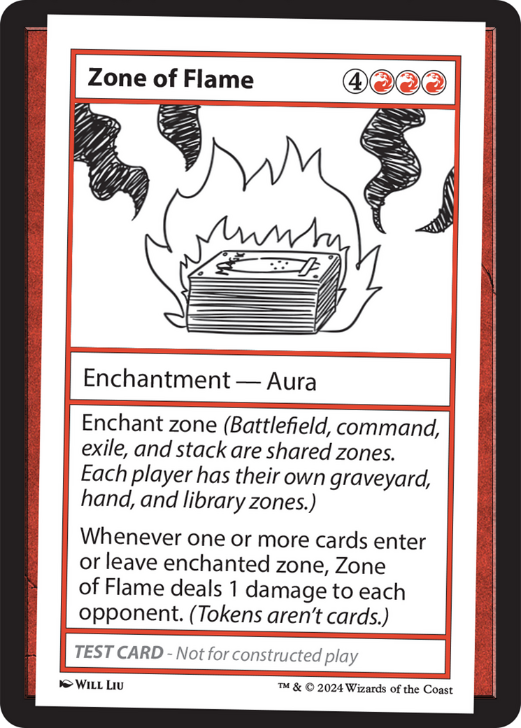 Zone of Flame (MB2-334) - Mystery Booster 2 - Premium MTG Single from Wizards of the Coast - Just $0.25! Shop now at Game Crave Tournament Store