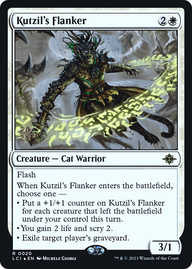 Kutzil's Flanker (PLCI-20S) - The Lost Caverns of Ixalan Promos Foil - Premium MTG Single from Wizards of the Coast - Just $0.31! Shop now at Game Crave Tournament Store