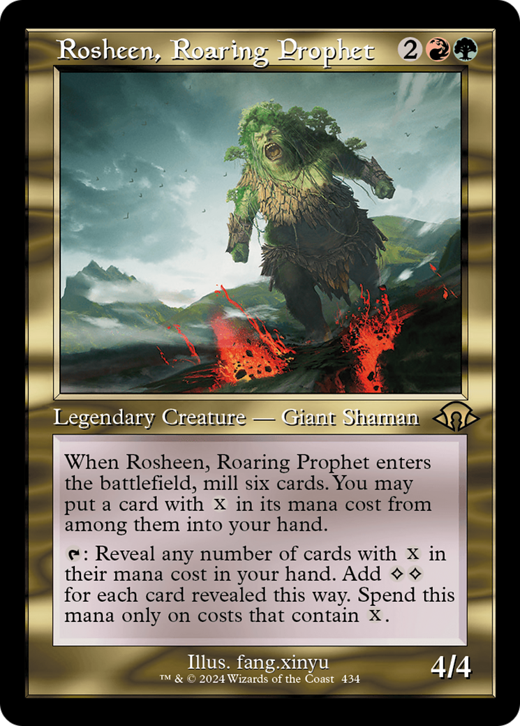 Rosheen, Roaring Prophet (MH3-434) - Modern Horizons 3 - Premium MTG Single from Wizards of the Coast - Just $0.25! Shop now at Game Crave Tournament Store