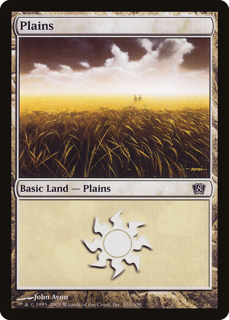 Plains (8ED-331★) - 8th Edition
