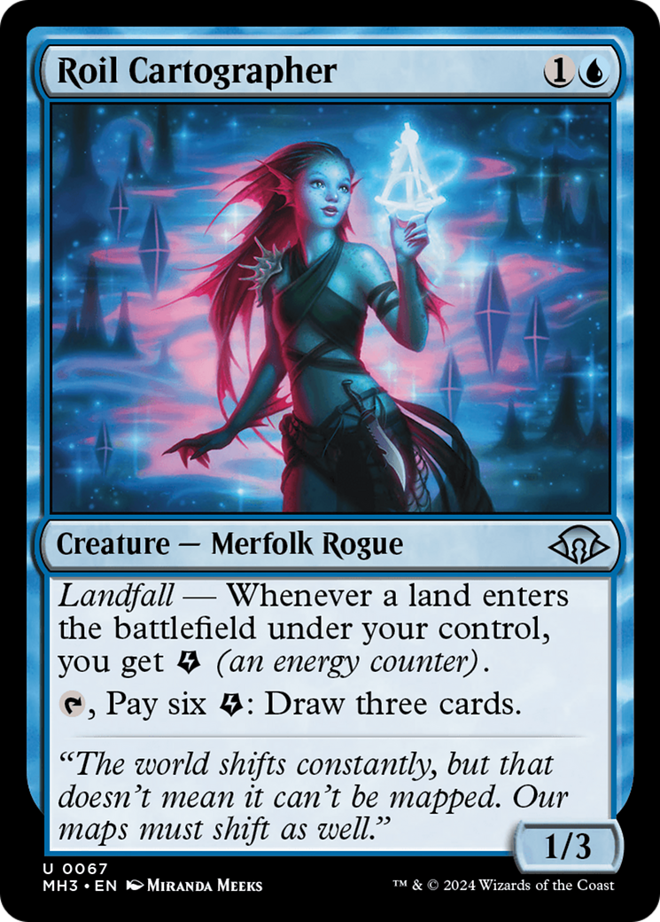 Roil Cartographer (MH3-067) - Modern Horizons 3 Foil - Premium MTG Single from Wizards of the Coast - Just $0.25! Shop now at Game Crave Tournament Store