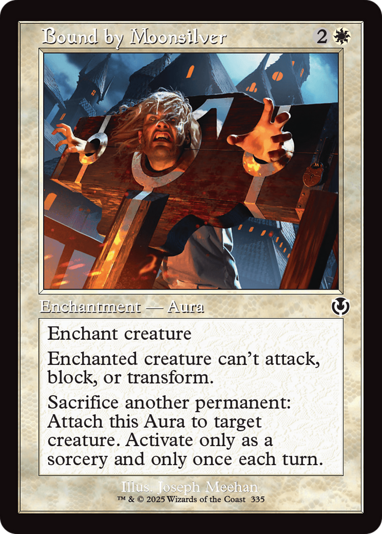 Bound by Moonsilver (Retro Frame) (-335) - Innistrad Remastered Foil - Premium MTG Single from Wizards of the Coast - Just $0.26! Shop now at Game Crave Tournament Store