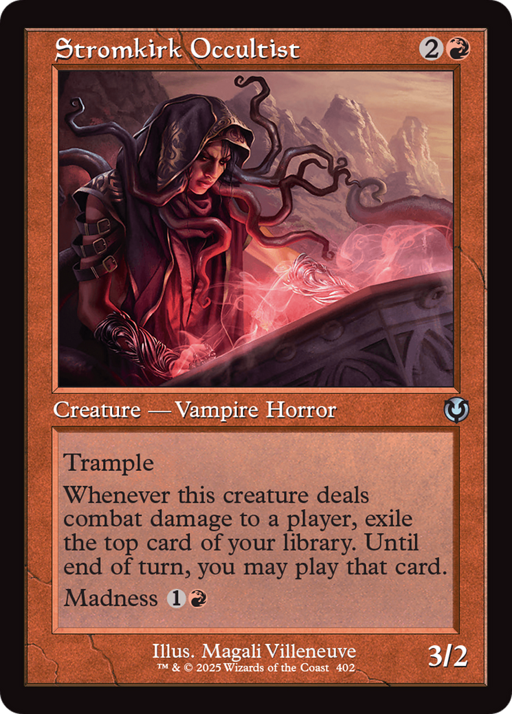 Stromkirk Occultist (Retro Frame) (-402) - Innistrad Remastered Foil - Premium MTG Single from Wizards of the Coast - Just $0.26! Shop now at Game Crave Tournament Store