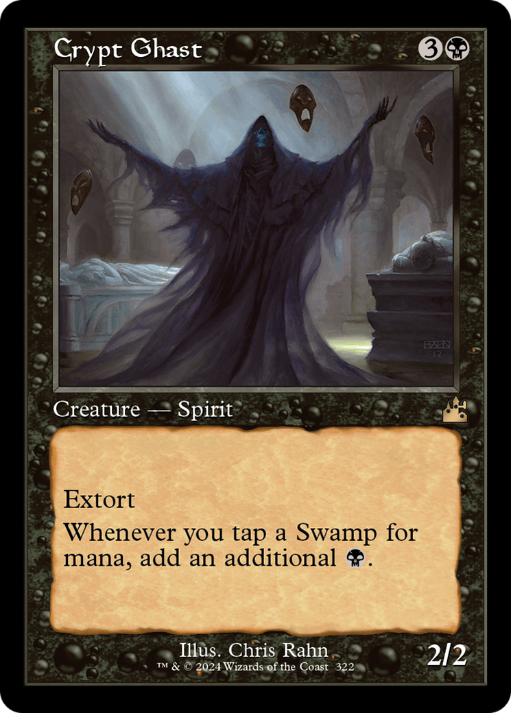 Crypt Ghast (RVR-322) - Ravnica Remastered - Premium MTG Single from Wizards of the Coast - Just $7.54! Shop now at Game Crave Tournament Store