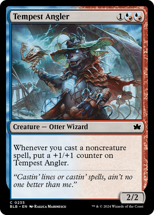 Tempest Angler (BLB-235) - Bloomburrow - Premium MTG Single from Wizards of the Coast - Just $0.25! Shop now at Game Crave Tournament Store