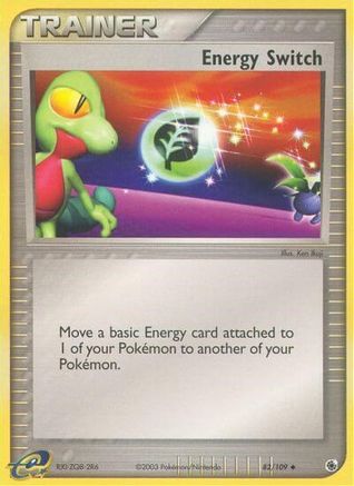 Energy Switch 82/109 - Ruby & Sapphire Reverse Holofoil