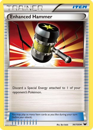 Enhanced Hammer 94/108 - Dark Explorers Reverse Holofoil