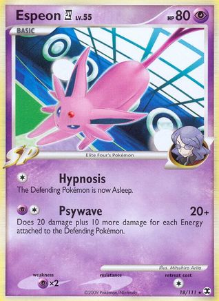 Espeon E4 18/111 - Rising Rivals Reverse Holofoil