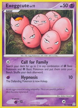 Exeggcute 93/146 - Legends Awakened Reverse Holofoil