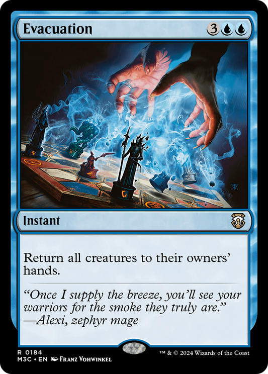 Evacuation (M3C-184) - Modern Horizons 3 Commander - Premium MTG Single from Wizards of the Coast - Just $0.25! Shop now at Game Crave Tournament Store