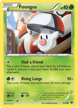 Foongus 8/99 - Next Destinies Reverse Holofoil