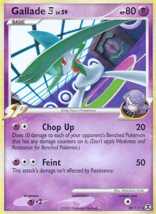 Gallade E4 20/111 - Rising Rivals