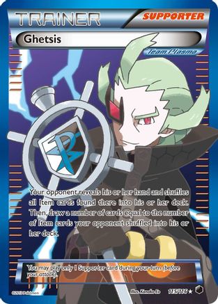 Ghetsis 115/116 - Plasma Freeze Holofoil