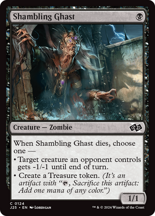 Shambling Ghast (J25-124) - Foundations Jumpstart - Premium MTG Single from Wizards of the Coast - Just $0.39! Shop now at Game Crave Tournament Store