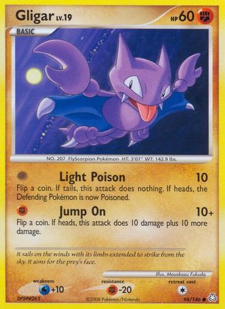 Gligar 94/146 - Legends Awakened Reverse Holofoil