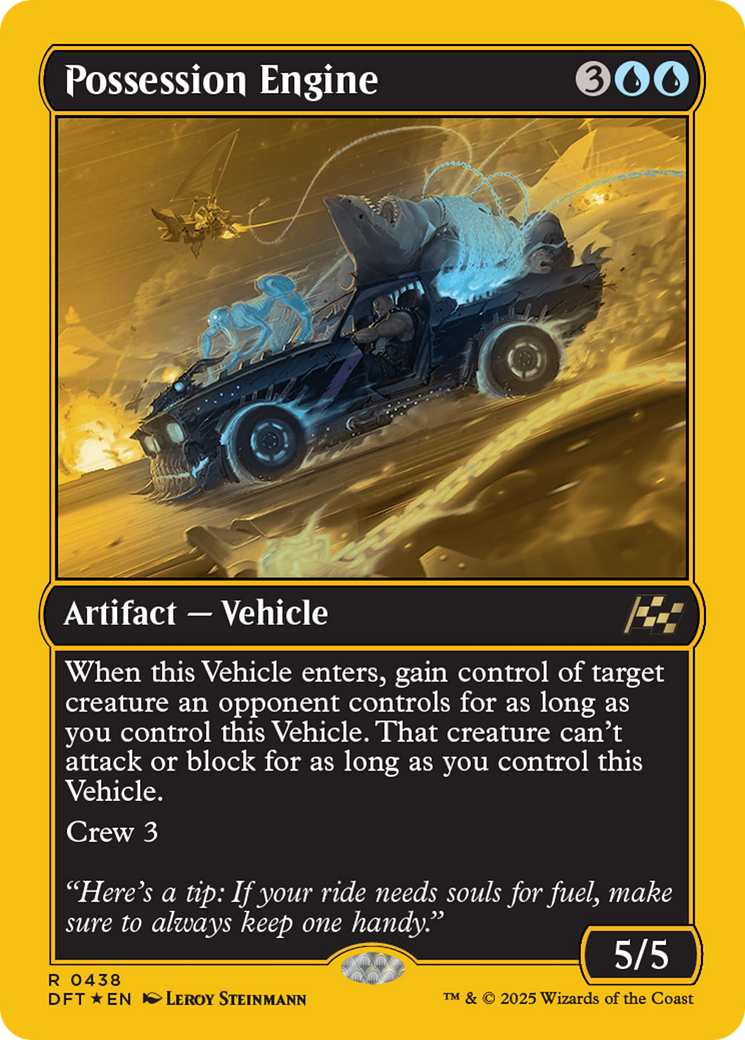 Possession Engine (First-Place Foil) (DFT-438) - Aetherdrift Foil - Premium MTG Single from Wizards of the Coast - Just $0.20! Shop now at Game Crave Tournament Store