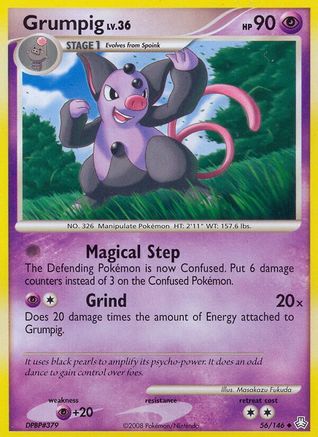 Grumpig 56/146 - Legends Awakened