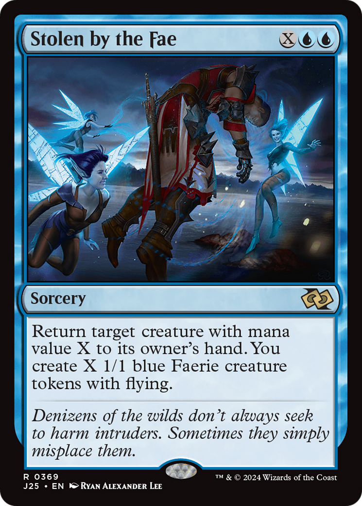 Stolen by the Fae (J25-369) - Foundations Jumpstart - Premium MTG Single from Wizards of the Coast - Just $0.25! Shop now at Game Crave Tournament Store