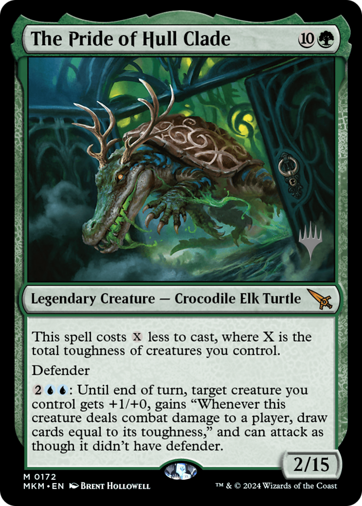 The Pride of Hull Clade (PMKM-172P) - Murders at Karlov Manor Promos Foil - Premium MTG Single from Wizards of the Coast - Just $3.34! Shop now at Game Crave Tournament Store