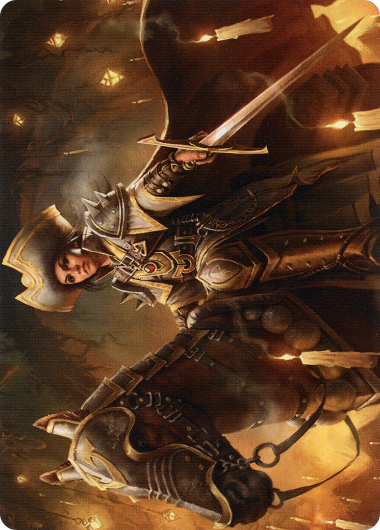 Seasoned Cathar // Seasoned Cathar (AMID-012) - Midnight Hunt Art Series (Borderless) - Premium MTG Single from Wizards of the Coast - Just $0! Shop now at Game Crave Tournament Store
