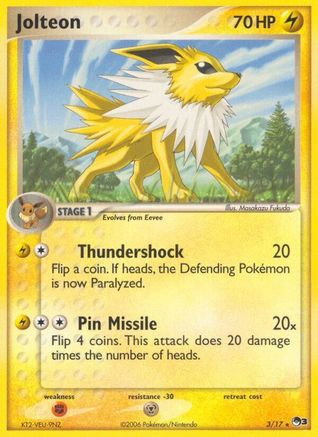 Jolteon 3 - POP Series 3 Holofoil