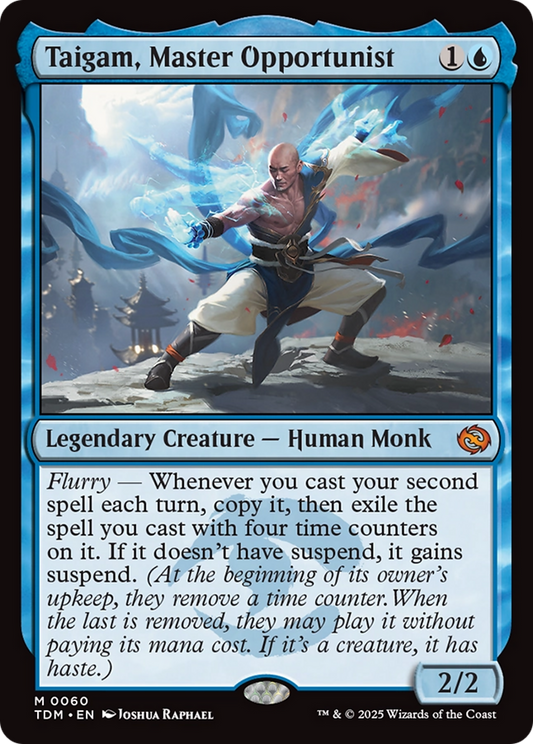 Taigam, Master Opportunist (TDM-060) - Tarkir: Dragonstorm - Premium MTG Single from Wizards of the Coast - Just $0.29! Shop now at Game Crave Tournament Store