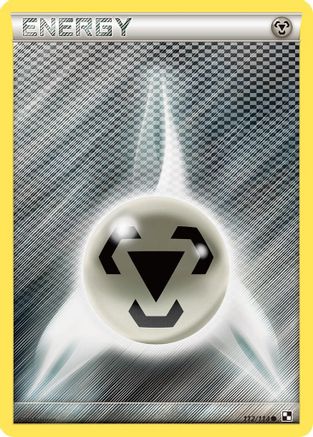 Metal Energy 112/114 - Black & White Reverse Holofoil