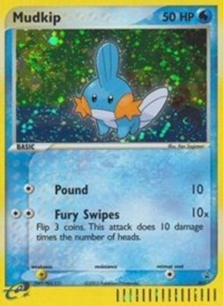 Mudkip 5/40 - Nintendo Black Star Promos Holofoil