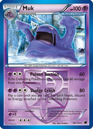 Muk 46/116 - Plasma Freeze Reverse Holofoil